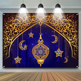 Lofaris Gold Accessories Pendant Lantern Ramadan Backdrop